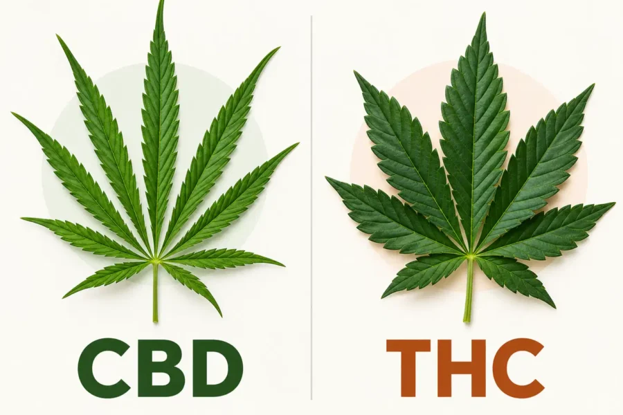 Diferencias entre THD y CBD