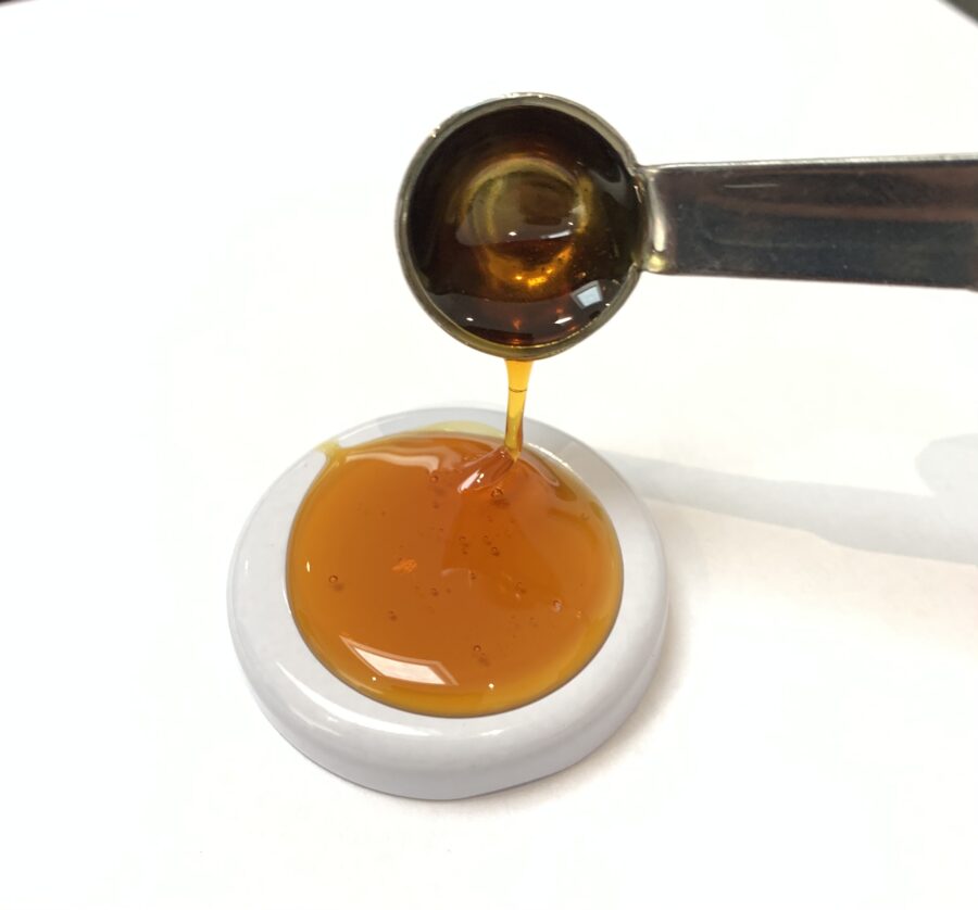 Honey wax CBD concentrate