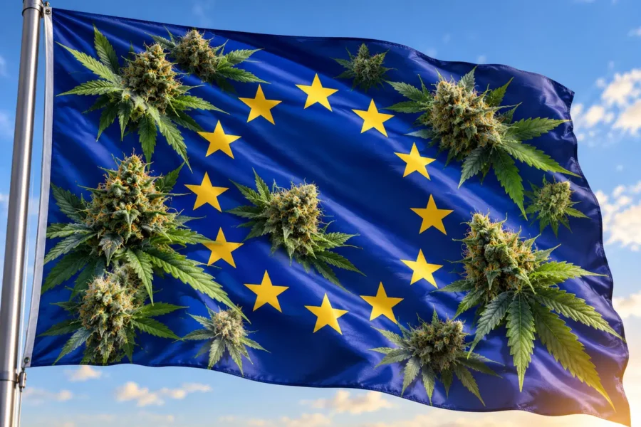 Niveles de THC en Europa