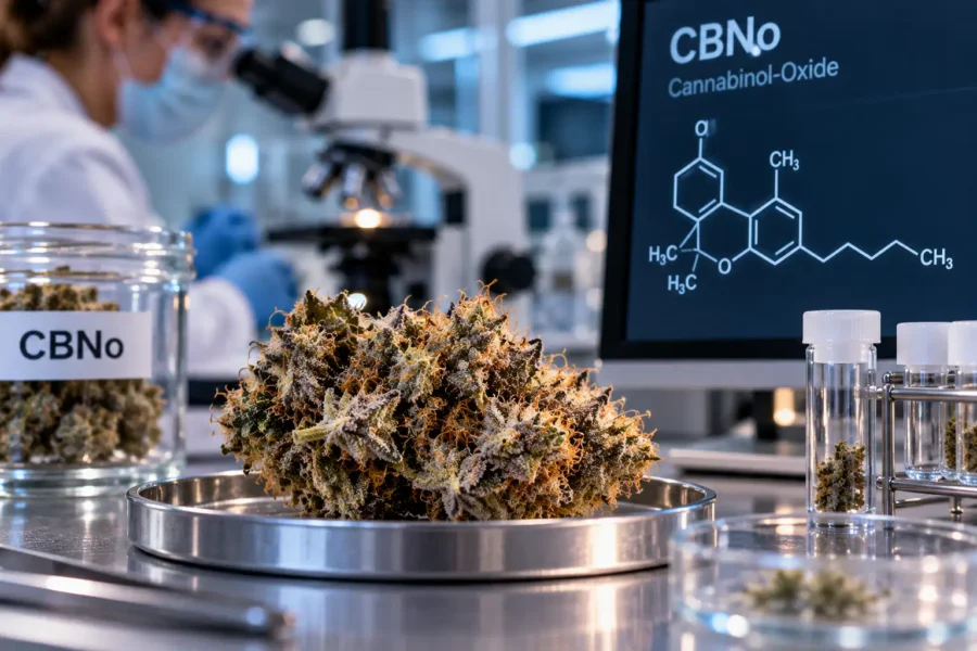 FLeur de cbn-o (Acetate de Cannabinol-O)