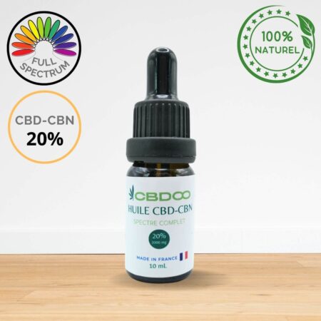 Huile CBN-CBD 20% - FULL SPECTRUM - Made in France (2)