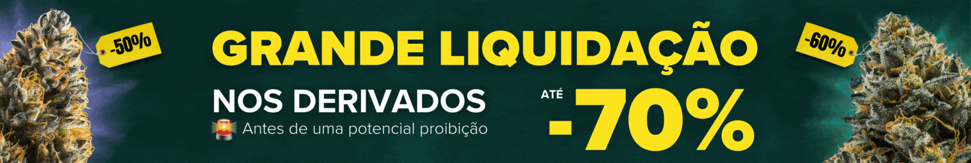 GRANDE LIQUIDAÇÃO DE DERIVADOS