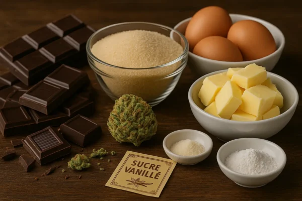 ingredients brownie CBD space cake