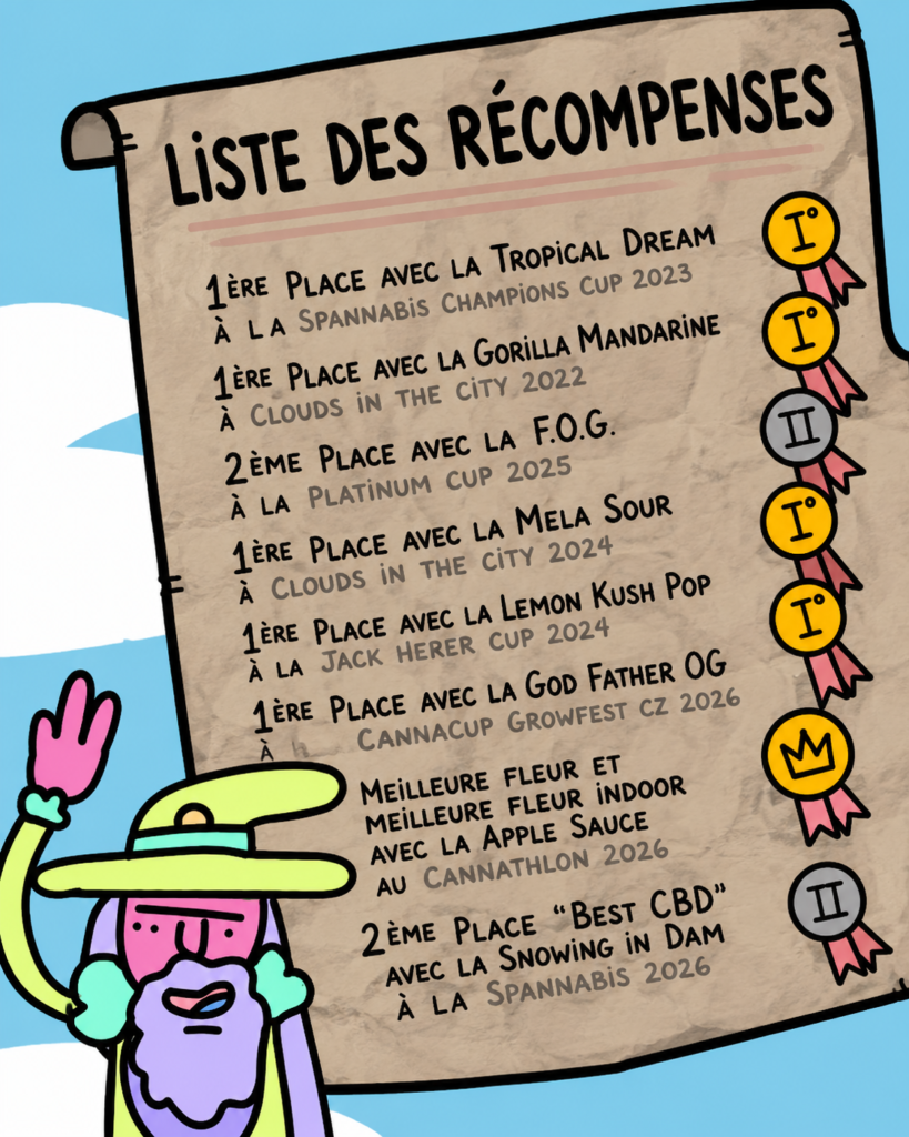 liste des récompenses weedneed