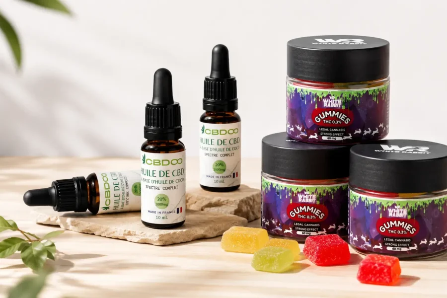 Huiles CBD et gummies en France : pourquoi ce n'est plus disponible