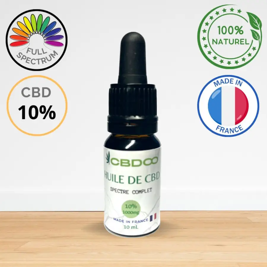 CBD Olie 10% Hennep