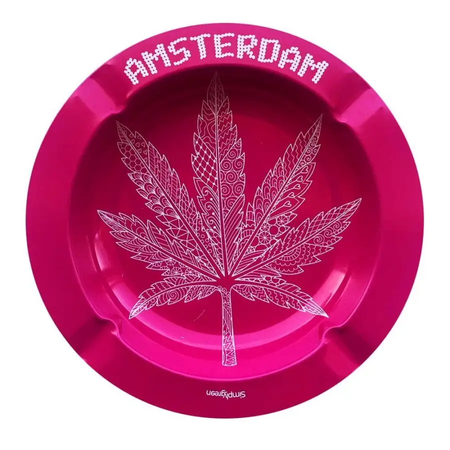 cinzeiro cor-de-rosa para CBD