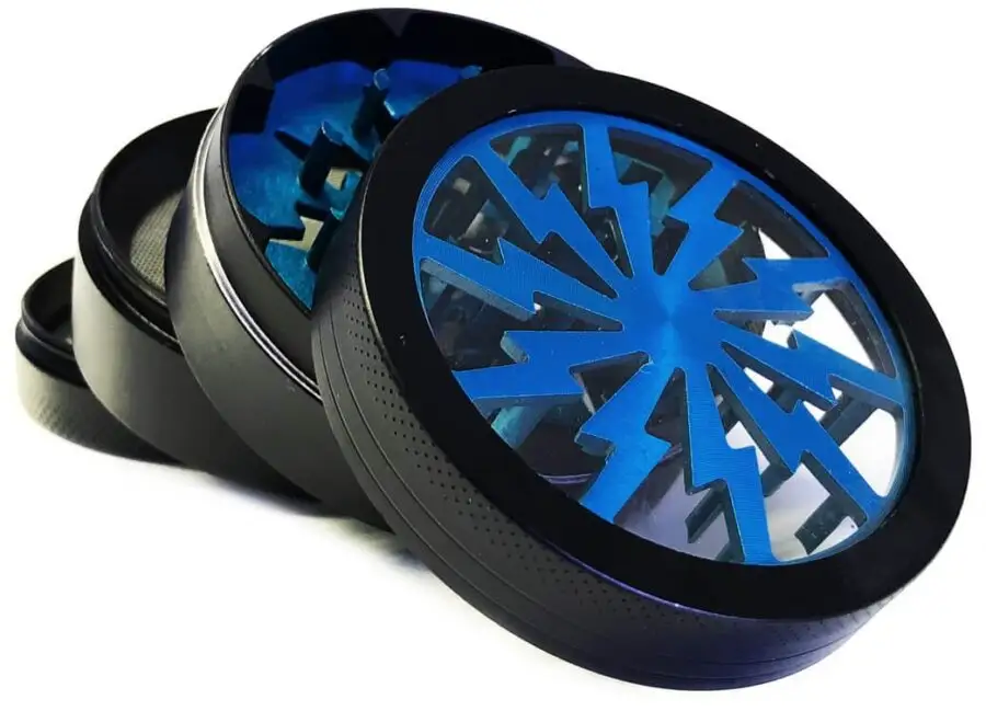 molinillo storm blue para cáñamo