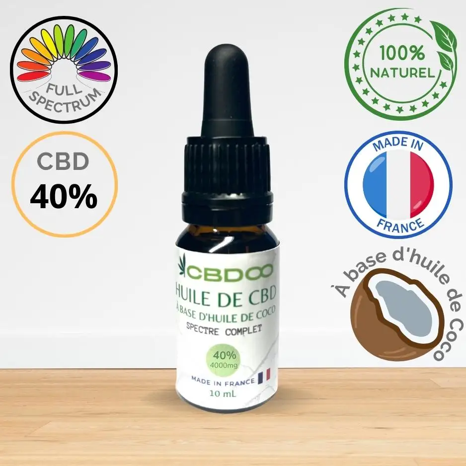 huile CBD coco 40% huile CBD coco 40%