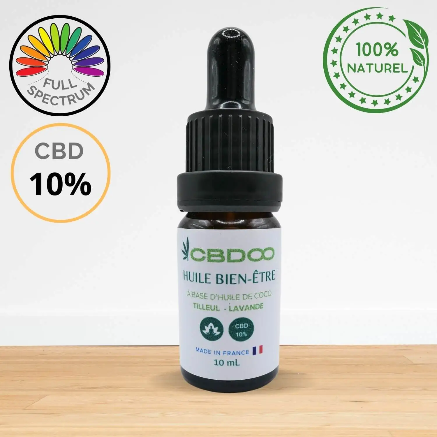 Huile BIEN-ÊTRE - FULL SPECTRUM - MADE IN FRANCE CBD-Öl WELLNESS - FULL SPECTRUM - MADE IN FRANCE