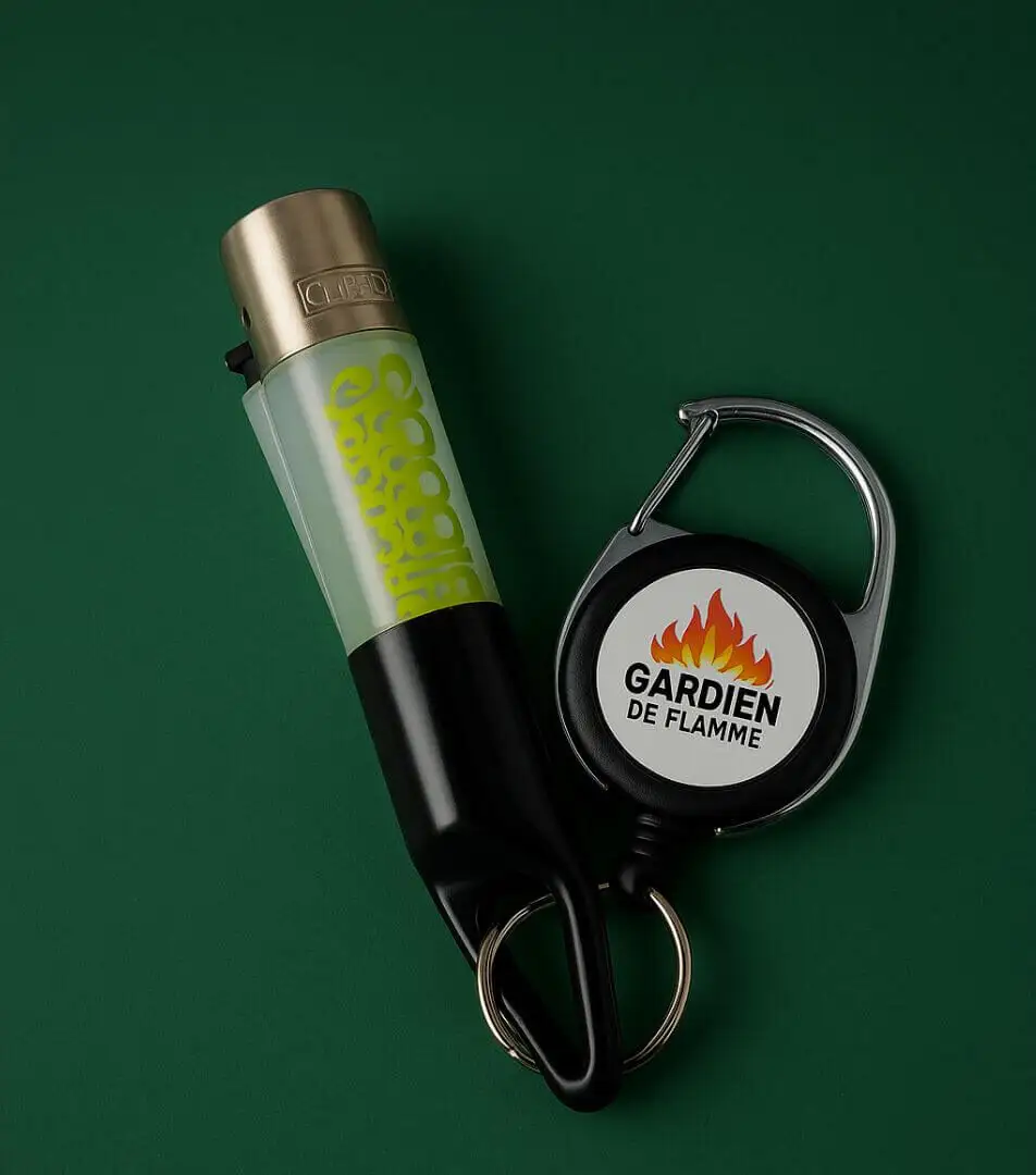 Porte-briquet gardien de la flamme Vlamhouder