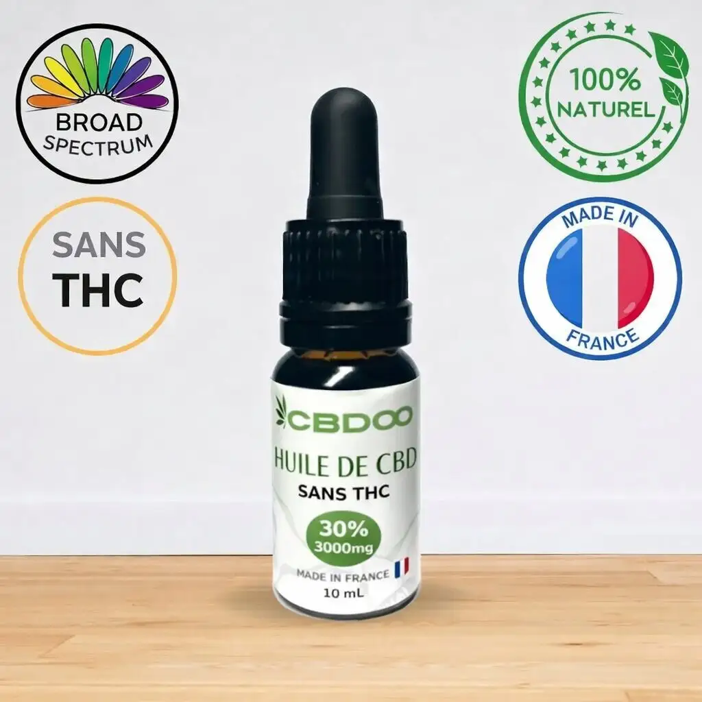 huile broad spectrum sans thc